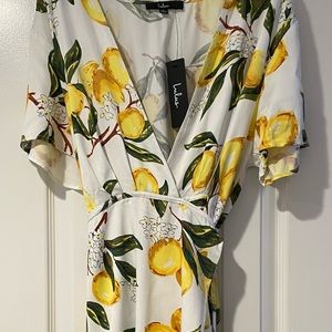 Lulus Wrap Around Dress NWT
